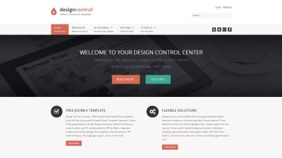 Design Control Joomla 3 Shape5 Free Template