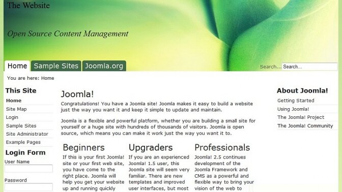 Joomla responsive template based on HTML5 Boilerplate