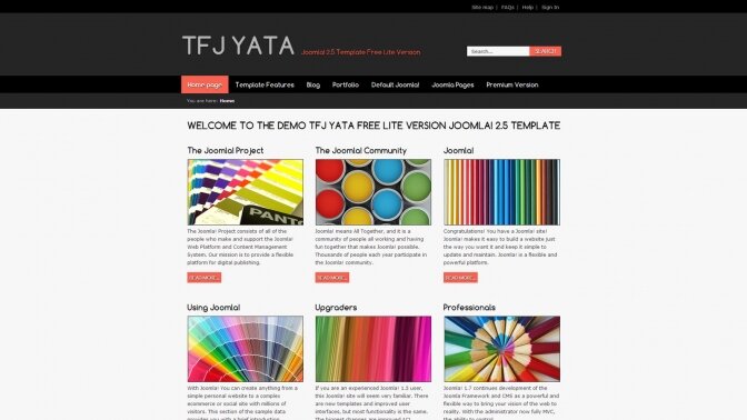 TFJ Yata Free Lite J!2.5 template